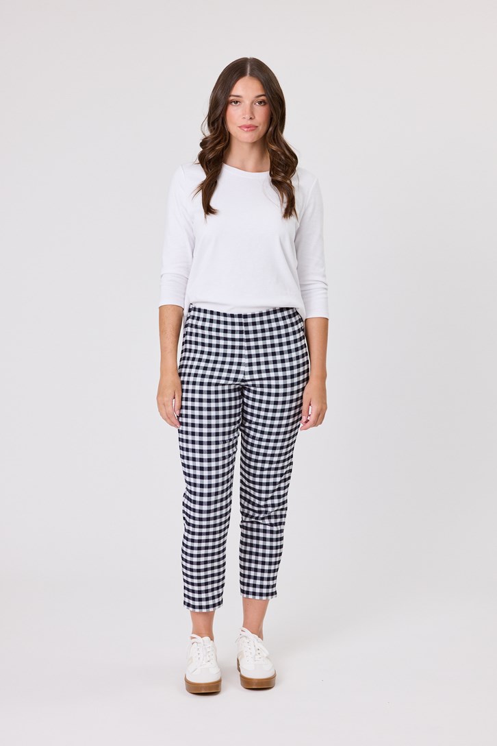 ARCHIE 7/8 CHECK PANT